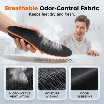 🌷 2026 Summer Sale 50% OFF ☀️ Unisex Ergonomic Arch Support Insoles – TPU Lock, All-Day Spring ✨