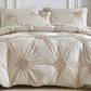🎉 50% OFF !! 💞 Elegant Pinch Pleat Duvet Cover Set– Soft, Stylish & Designed For A Cosy Bedroom Retreat 🛏️