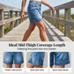 👖 2026 Sale — Over 86,000 Sold!🔥 Women's Mid-Rise Bermuda Denim Shorts – Stretchy Comfort 💫
