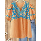 ⏳Limited-time 50% off⏰Embroidered Breezy Blouse💐👚