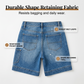 📢📢50% OFF !! ⏰Women's Mid-Rise Bermuda Denim Shorts with Pockets