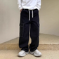 Utility Wide-Leg Cargo Jeans