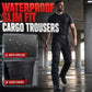 🎉 2026 Sale — Over 31,000 Sold! 🧥 Men's Waterproof Slim Fit Cargo Trousers – Utility Pockets 🌧️