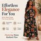🎉 LIMITED TIME 50% OFF! 👗 Women's Plus Size V-Neck Sleeveless Maxi Dress – Flowy Silhouette & Flattering Floor-Length Design 🌸