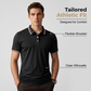 🎉 2026 Sale — Over 36,000 Sold! 👔 Men Fashion Contrast Lapel Quick Drying Short Sleeve T-Shirt – Sharp & Breathable 🌊