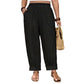 ⏳Limited-time 50% off⏰Women's Relaxed Fit Cuffed Ankle Pants👖
