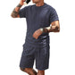 Men's Casual Lightweight T-Shirt & Shorts Set