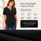 🎉 2026 Sale — Over 47,000 Sold! 👚 V-Neck Pleated Blouse – Graceful ✨