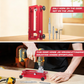 🚪 50% OFF NOW! 📐 Hinge Mortise Jig Kit – Adjustable, Durable Aluminum & Easy Clamping 🔩