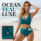 🌸LIMITED-TIME 50% OFF!⏰Women’s High-Waisted Ruched Bikini Set