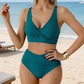 🌸LIMITED-TIME 50% OFF!⏰Women’s High-Waisted Ruched Bikini Set