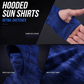 📢📢50% OFF !! ⏰Men's 5-Pack UV Protection Hooded Sun Shirts