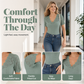🎉 LIMITED TIME 50% OFF! 👚 Lace V-Neck Slim Top – Desk-to-Dinner Polish ✨