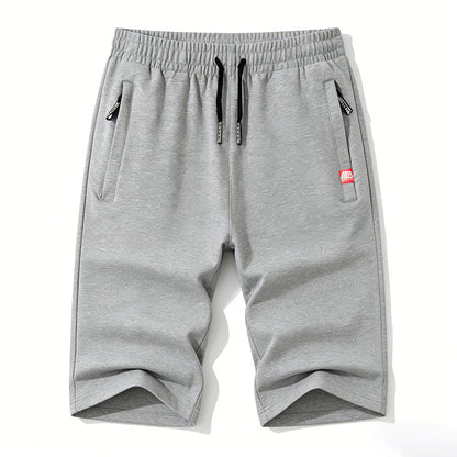 Men's Casual Drawstring 3/4 Shorts