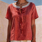 💖2026 Summer Sale 50% OFF💥Women's Elegant Lace Tie Neck Top