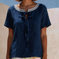 💖2026 Summer Sale 50% OFF💥Women's Elegant Lace Tie Neck Top