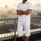🌊☀️ LIMITED TIME 50% OFF! 👕Men's Summer Shirt & Crop Pants Set – Breathable linen & relaxed fit – Stay cool on sunny days.