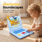 💻 50% OFF NOW! 🎁 Kids Interactive Simulation Toy Laptop – Built-in Mouse, Music & Scrolling Screen Educational Learning Toy 🖥️✨