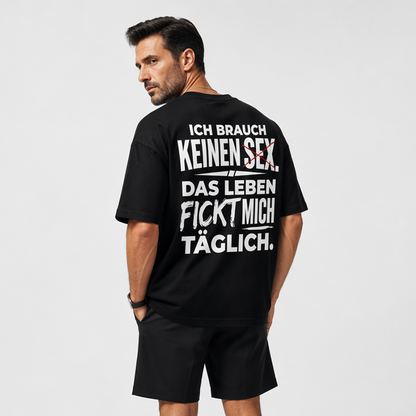 Men's Humorous German Slogan T-Shirt