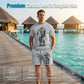 Men's Meaningful Printed Outfit Set