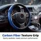 🚗 50% OFF NOW! 🏎️ Segmented Carbon Fiber Steering Wheel Cover – Premium carbon fiber, non-slip grip & universal fit – Upgrades interior style & driving comfort ✨
