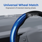 🚗 50% OFF NOW! 🏎️ Segmented Carbon Fiber Steering Wheel Cover – Premium carbon fiber, non-slip grip & universal fit – Upgrades interior style & driving comfort ✨