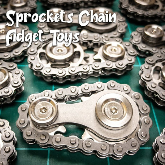 📢📢50% OFF !! ⏰Bike Chain Fidget Spinner Toy