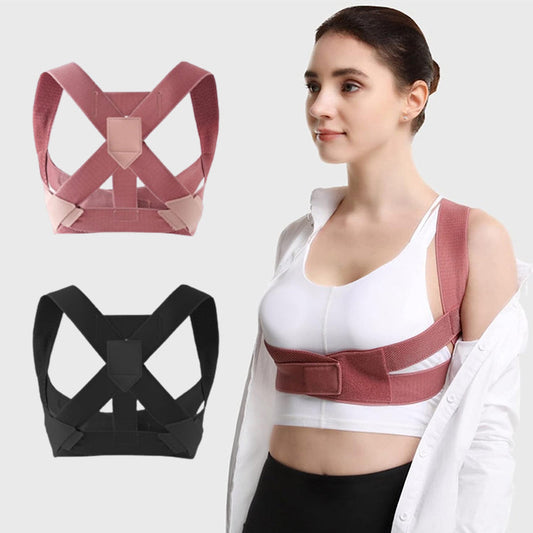 💪🔥 50% OFF! Back Brace and Posture Corrector for Women and Men – Adjustable Shoulder Straps, Lumbar Support & Breathable Design for All-Day Wear ✨