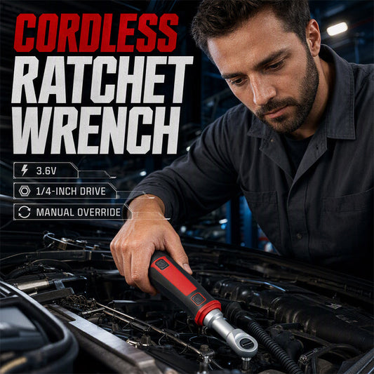 🎉 2026 Sale — Over 21,700 Sold!🔧3.6V Rechargeable Cordless Electric Ratchet Wrench ⚡