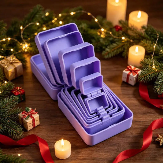 🔥50% OFF! Nesting surprise box: open one wooden box to find a smaller one inside, keep going until the final tiny box flips up a funny middle finger — pure prank energy.