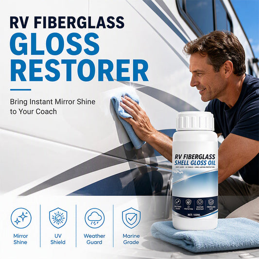 🎁2026 New Arrivals 50% OFF💥RV Fiberglass Gloss Oil Shine Restorer