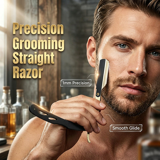Manual Foldable Straight Razor Holder