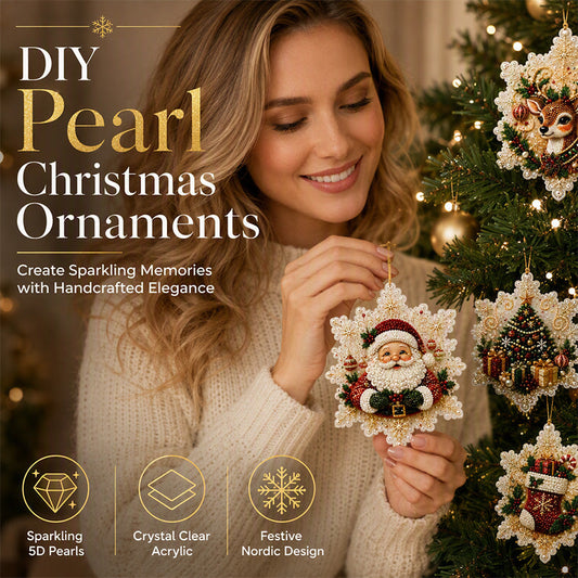 🎄🔥 50% OFF! Christmas DIY Painting Hanging Ornaments Set – Blank Wood/Acrylic Baubles with Strings, Paint-Your-Own Kit, Family Craft & Tree Decor ✨