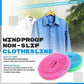 🔥 50% OFF! Dry Laundry Anywhere Instantly! No-Slip Windproof Travel Clothesline – Retractable Elastic Cord, Anti-Slip Clips & Suction/Door Hooks, Indoor Outdoor for Hotel, Camping, Dorm, RV & Bathroom ✨