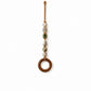 🏠 LIMITED-TIME 50% OFF! 🪵 Decorative Beaded Towel Hanger with Wooden Ring – Rustic, Artisanal, Multi-use ✨