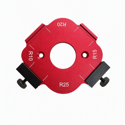 🔨  LIMITED-TIME 50% OFF! ✨ Woodworking Router Template Round Corner Jig – Anti-Slip, Precise 🛠️