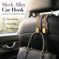 🚙 Dual-Use Car Hook Organizer | Alloy/ABS