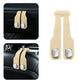 🚙 Dual-Use Car Hook Organizer | Alloy/ABS