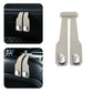 🚙 Dual-Use Car Hook Organizer | Alloy/ABS