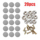 Car Headliner Repair Kit for Fixing Sagging Roof Fabric Auto Interior Ceiling Snap Buttons and Retainer Rivets with Installation Tools