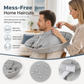🔥 50% OFF! Adult Gray Medium Breathable Hair Cutting Cape & Odorless Hair Dyeing Salon Gown – Waterproof, Adjustable Neck, Snap Closure, Reusable Barber Apron for Home & Salon ✨