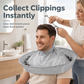 🔥 50% OFF! Adult Gray Medium Breathable Hair Cutting Cape & Odorless Hair Dyeing Salon Gown – Waterproof, Adjustable Neck, Snap Closure, Reusable Barber Apron for Home & Salon ✨
