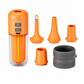Portable Outdoor Air Pump and Deflator with Emergency Light Ambient Light and SOS Function for Pool Floats Inflatable Boats and Air Mattresses