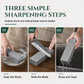 🔥 50% OFF! Natural Green Slurry Whetstone 3000 Grit Single Sided Kitchen Knife Sharpening Stone – Premium Sharpening Surface, Fast Burr Removal, Durable & Non-Slip Base, Restore Razor-Sharp Edges at Home ✨