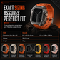 Integrated Smartwatch Band with Protective Case Color Blocking Translucent Sport Strap for 40mm 41mm 42mm 44mm 45mm 46mm 49mm