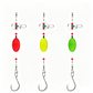 📢📢50% OFF !! ⏰6 Pack Pompano Surf Fishing Rigs with Floats for Flounder Bass Catfish Shark and Bluefish