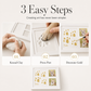 👶 LIMITED-TIME 50% OFF! 🖼️ DIY Baby Hand & Footprint Kit – Safe Clay, Memory Frame, Easy Craft ✨