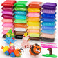 🔥 50% OFF! Multi-Color Lightweight Clay Set – 36 Colors, Soft & Non-Sticky, Air-Dry, Non-Toxic, Perfect for Sculpting, Crafts, School Projects & DIY Gifts – No Baking Required ✨