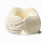 🛋️🔥 50% OFF! Memory Foam U-Shaped Travel Neck Pillow with Ice Silk Cover & Magnetic Buckle – Portable Ergonomic Neck Support, Cooling, Compressible for Airplane, Car, Train, Office Nap ✨