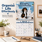 🔥 50% OFF! Naughty Dachshunds Dog Wall Calendar – 12 Months of Mischievous Sausage Dogs, Big Date Grid, Easy Hang, Funny Gift for Dog Lovers & Home Decor ✨